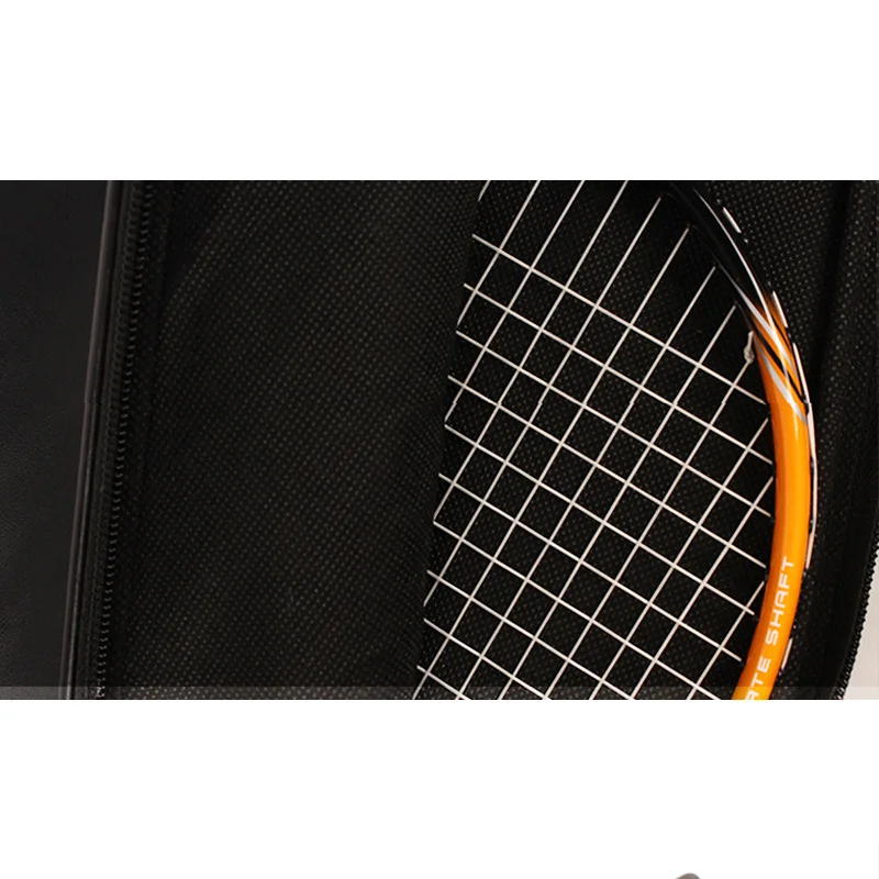 Одно плечо бадминтон ракетка мешок ПВХ Теннисный мешок плечо для хранения простой прочный профессиональный Сквош мешок аксессуары