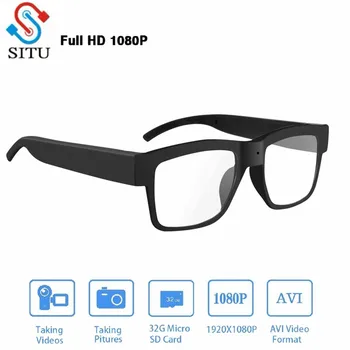 

Camera Glasses 1080P Hd Video Glasses Max 32Gb Storage Card - Eyeglasses with Camera - Wearable Camera