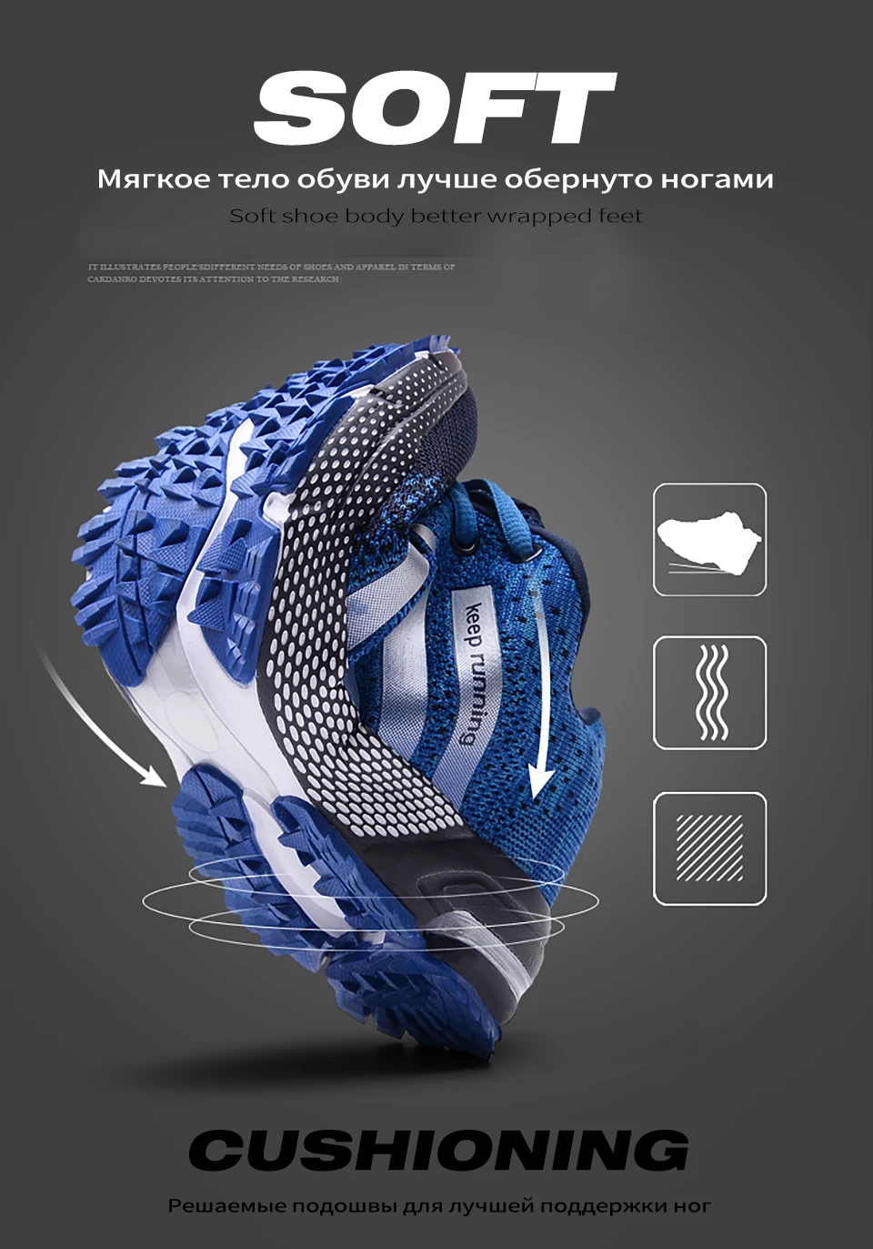 Популярная мужская Повседневная дышащая обувь для бега, Резиновая Спортивная обувь большого размера, удобная модная обувь из сетчатого материала(сетчатый материал