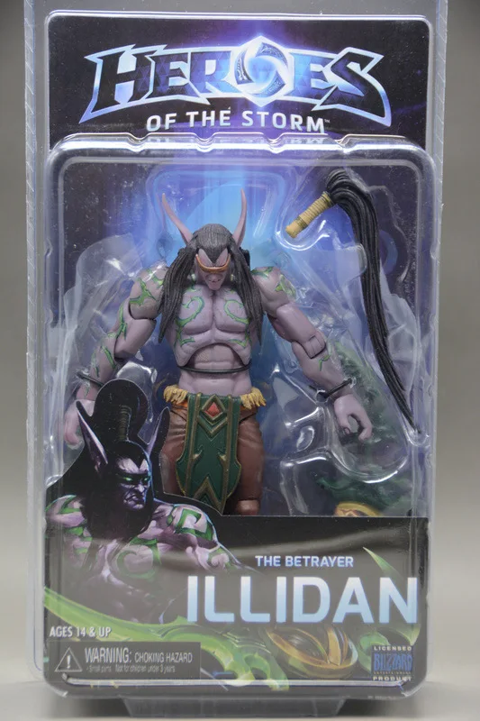

NECA 7-Inch Storm Hero World of Warcraft Demon Form Primary Color Illidan Boxed Garage Kit