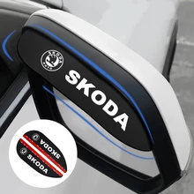 Резиновые лезвия для автомобильного зеркала заднего вида, 2 шт., водостойкий Чехол для Skoda Octavia Superb Fabia Rapid Yeti Kodiaq Kamiq Резиновые лезвия для автомобильного зеркала заднего вида, 2 шт., водостойкий Чехол для Skoda Octavia Superb Fabia Rapid Yeti Kodiaq Kamiq