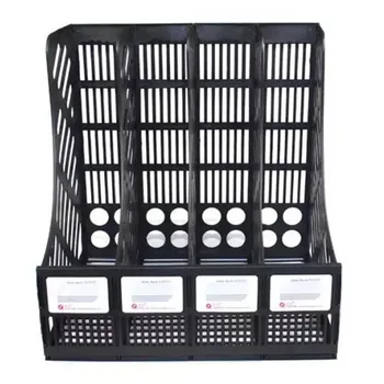 

Home School Office File Storage Magazine Storage Box Plastic File Shelf Book Storage Box Vertical Folder Storage Box