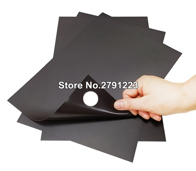 A4 Magnetic Sheets Flexible 0.5mm 1/1.5/2/3mm Thick for