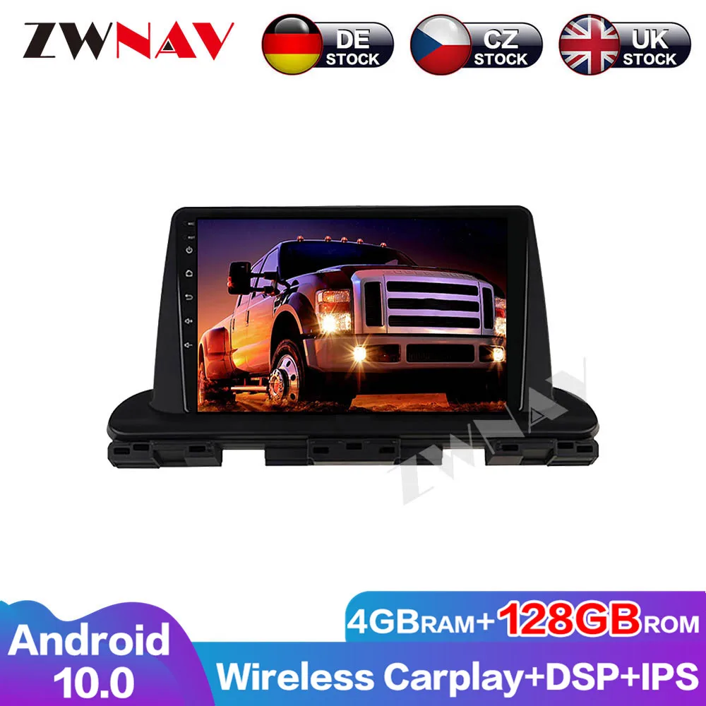 

Сенсорный экран автомобильный DSP 128G Carplay Android 10 DVD-плеер для Kia Seltos GPS автомобильное радио аудио стерео мультимедийное головное устройство
