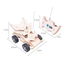 

Science Technology Small Production Manual Diy Material Bag Wireles Remote Control Car Steam Small Experiment Assembly Toy