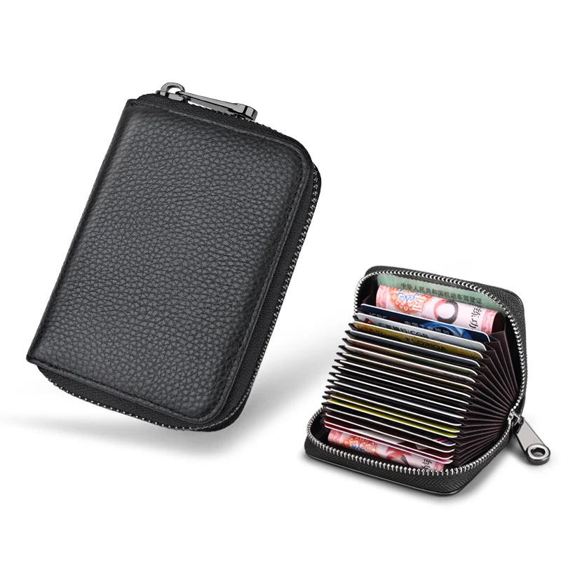 ELLEN Fantasia Card Holder Anti-Theft Swiping Men's Expanding Large Capacity RFID Blocking | Багаж и сумки