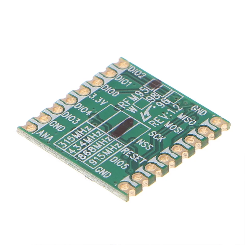 

RFM95 RFM95W SX1276 Wireless Transceiver Module LoRaTM Wireless Transceiver Y98A
