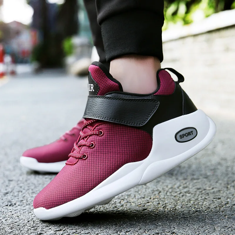 

Spring Athletic Shoes Men Hight-top Sneakers Men's Running Elevator Shoes KOBRON Casual Shoes Large Size MEN'S SHOES Spring Tren