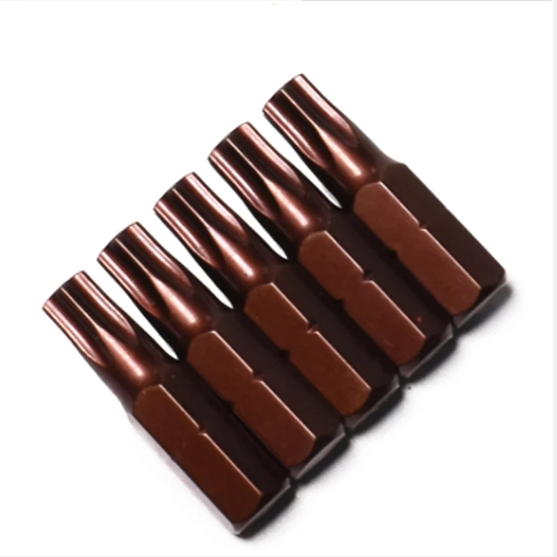 Torx Screwdriver Bit Set S2 Steel 1/4