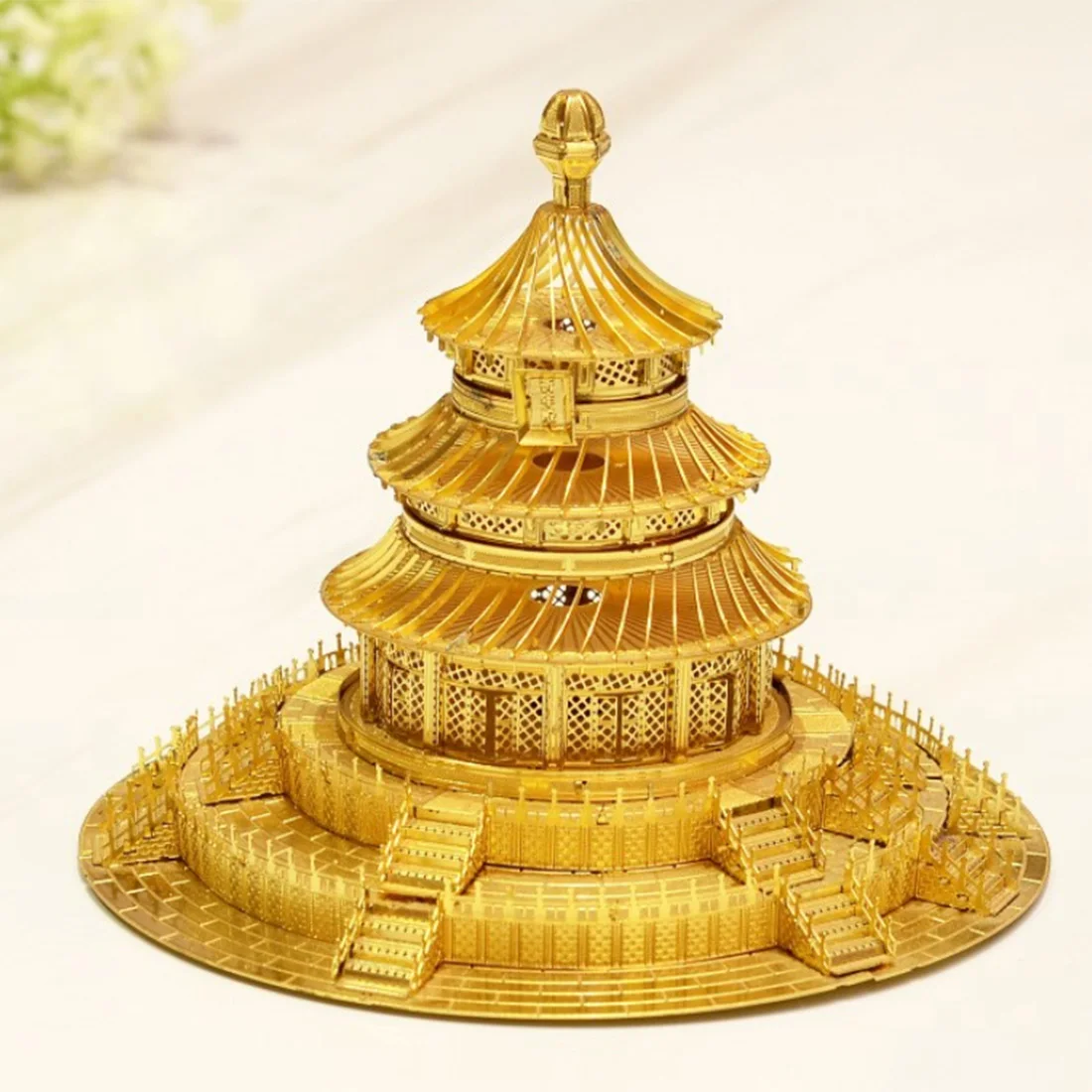 3D DIY Металлические пазлы, сборная игрушка-головоломка, подарок, архитектура, модель здания, наборы для декора дома и офиса