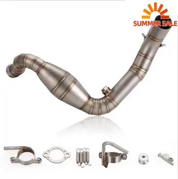 

Motorcycle Exhaust Front Mid Link Pipe For BMW G310R G310GS Escape Slip-on Muffler G 310 R GS 2017 2018 2019 Accessories 51MM