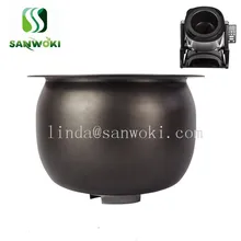 6л емкость с покрытием горшок лайнер Автоматическая роликовая жареная рисоварка внутренняя кастрюля горшок лайнер антипригарный умный вок лайнер