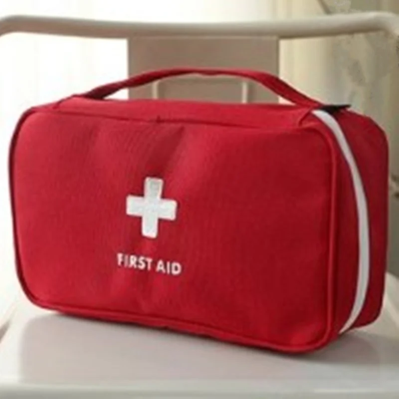 1 шт. нейлоновая парусиновая сумка для первой помощи, хранение медикаментов, сумка для аварийной помощи, сумка для лекарств, дорожные аксессуары, Портативная сумка
