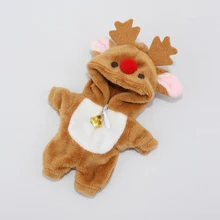 

ob11 kuromi Lovely Doll Clothes GSC body 9 Molly bjd Doll Christmas Deer Elk Gift with Bells Doll Accessories