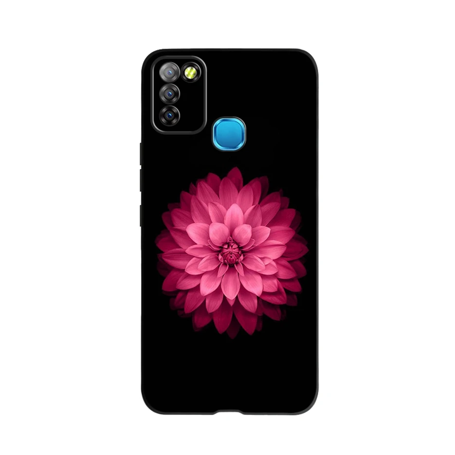 phone purse For Infinix Smart 5 Case X657 X657C Beautiful Flower Butterfly Soft Silicone Phone Cases For Infinix Smart 5 Smart5 Cover Fundas mobile flip cover