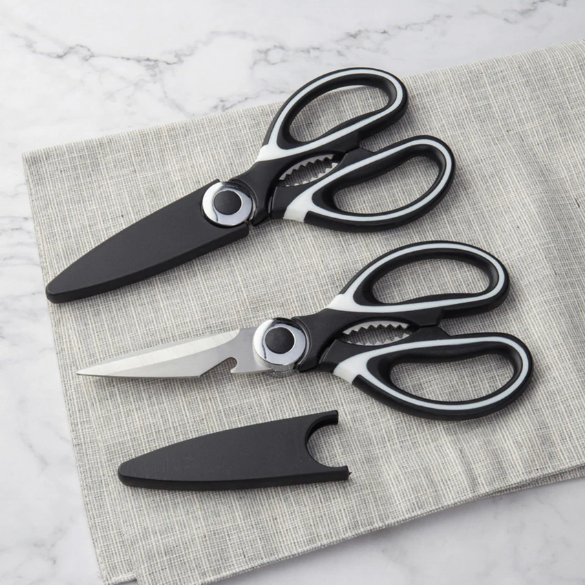 Kitchen Shears Scissors Heavy Duty Meat Scissors Multipurpose Stainless  Steel Sharp Utility Food Scissors for Chicken, Fish - AliExpress