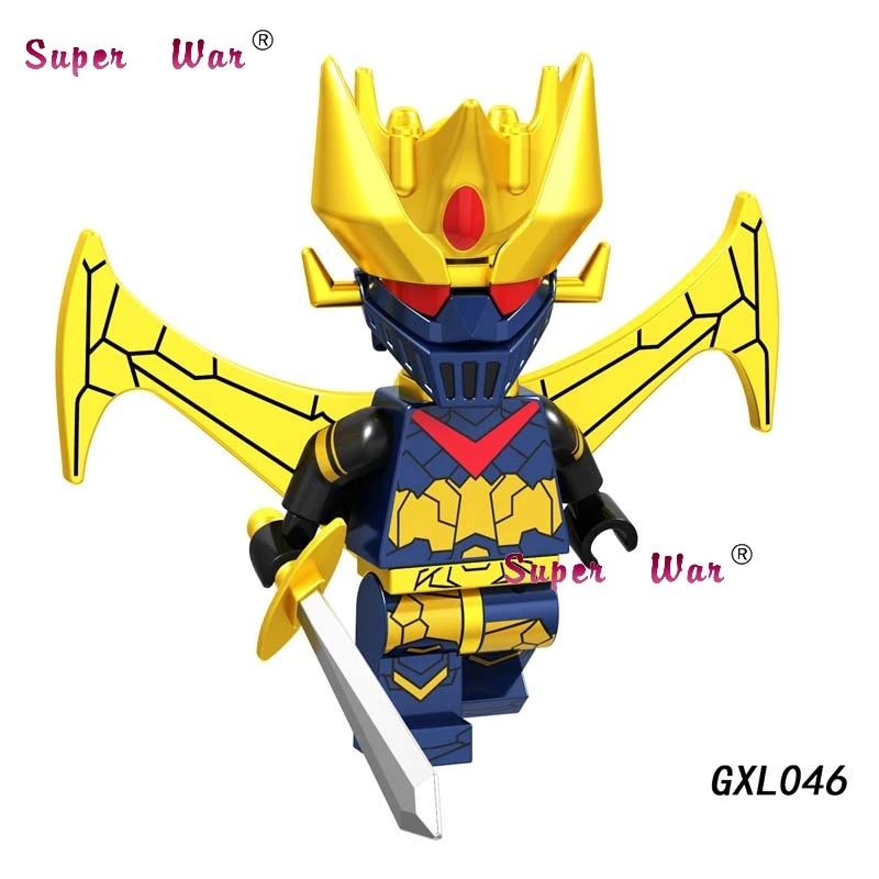Один фильм мазинкайзер мазингер Z EVA Masked Rider Baltan Seijin Kamen Beast King Golion Voltron Ultraman строительные блоки игрушки - Цвет: GXL046