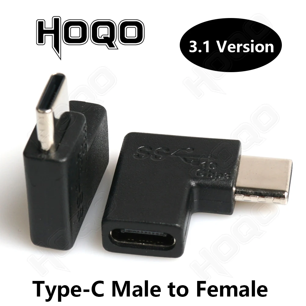 90 Degree USB-C Female to USB-A Female/B Male Adapter - OTG Type-C to USB 3.0 Converter Description Image.This Product Can Be Found With The Tag Names Angled 90 degree usb male female adapt, Usb 30 type male female right angle connector adapter, Usb b male female adapter