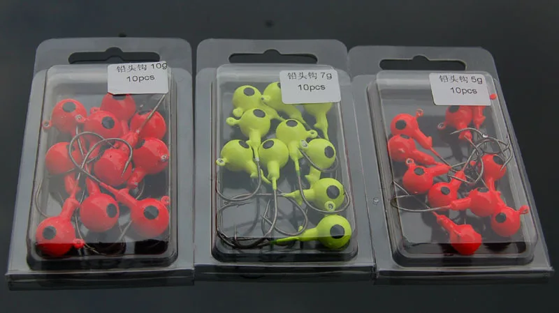 Приманка в коробке Jig Hook duo se dai Barb с мягкой приманкой Мягкая приманка в виде червей рыболовный крючок