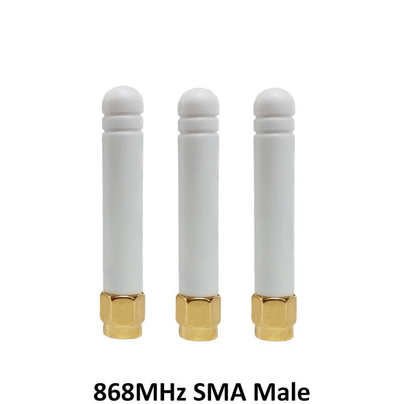 GSM 868 МГц 915 антенна 3bdi SMA разъем антенны белого цвета маленького размера для