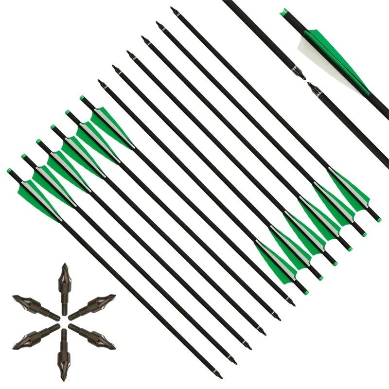 Toparchery Carbon Crossbow Arrows - 20/22 Inch Diameter, 8.8mm Description Image.This Product Can Be Found With The Tag Names Futuristic Sports & Entertainment, Lightweight Shooting, Reliable Paintballs