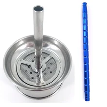 Нержавеющая сталь Материал 110 мм наргиле шланг для кальяна пружина для чаши для кальяна наргиле кальян уголь полка Chicha аксессуары