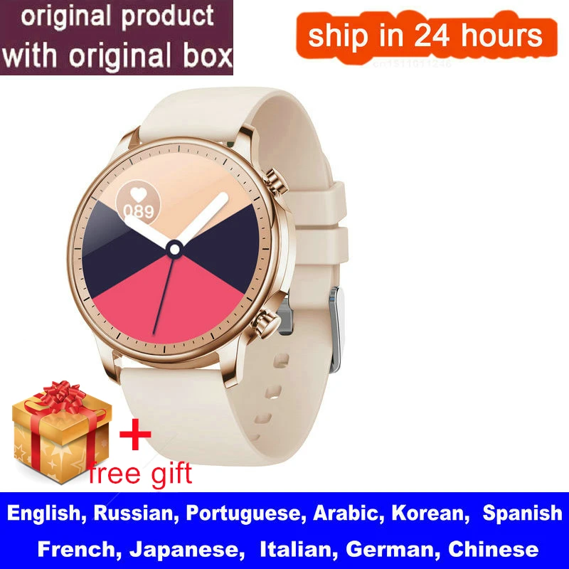 New V23 Smart Watch Women Men Full Screen Touch IP67 Waterproof Heart Rate Blood Monitor for iOS Android Sport Smartwatch 