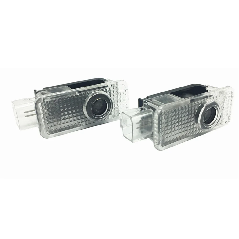 

2pcs LED Car Logo Door Welcome Projector Light Laser Projector Ghost Shadow Light For Audi A8 A7 A5 A6 A4 A3 A1 R8 TT Q7 Q5 Q3