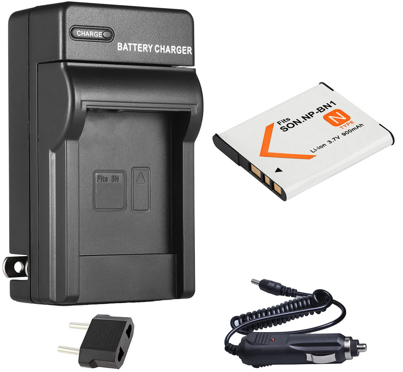 Аккумулятор + зарядное устройство для цифровой камеры Sony Cyber-shot DSC-W510 W610 W620 W630 W650 W670