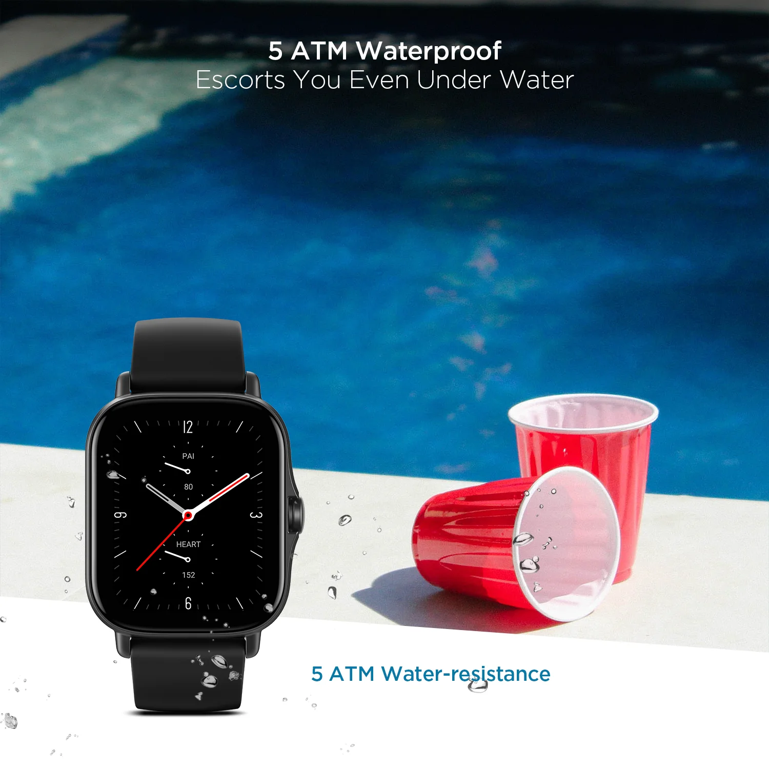 2021 Amazfit GTS 2e Jam Tangan Pintar Pria Wanita Olahraga Pelacak  Kebugaran Monitor Denyut Jantung Bluetooth Jam Tangan Pintar GPS 14 Hari  Baterai|Jam Tangan pintar| - AliExpress