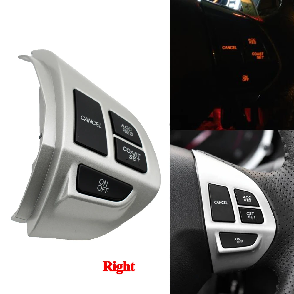 Steering Wheel Switch Audio Radio Control right for Mitsubishi Lancer EX 10 Lancer X Outlander ASX Colt Pajero Sport|Car Switches & Relays| - AliExpress