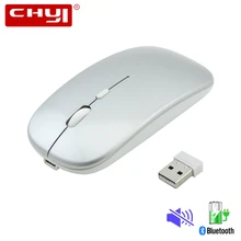 Bluetooth беспроводная мышь эргономичная оптическая Бесшумная USB Mause перезаряжаемая компьютерная 3D мышь для Xiaomi ноутбук ПК ноутбук геймер