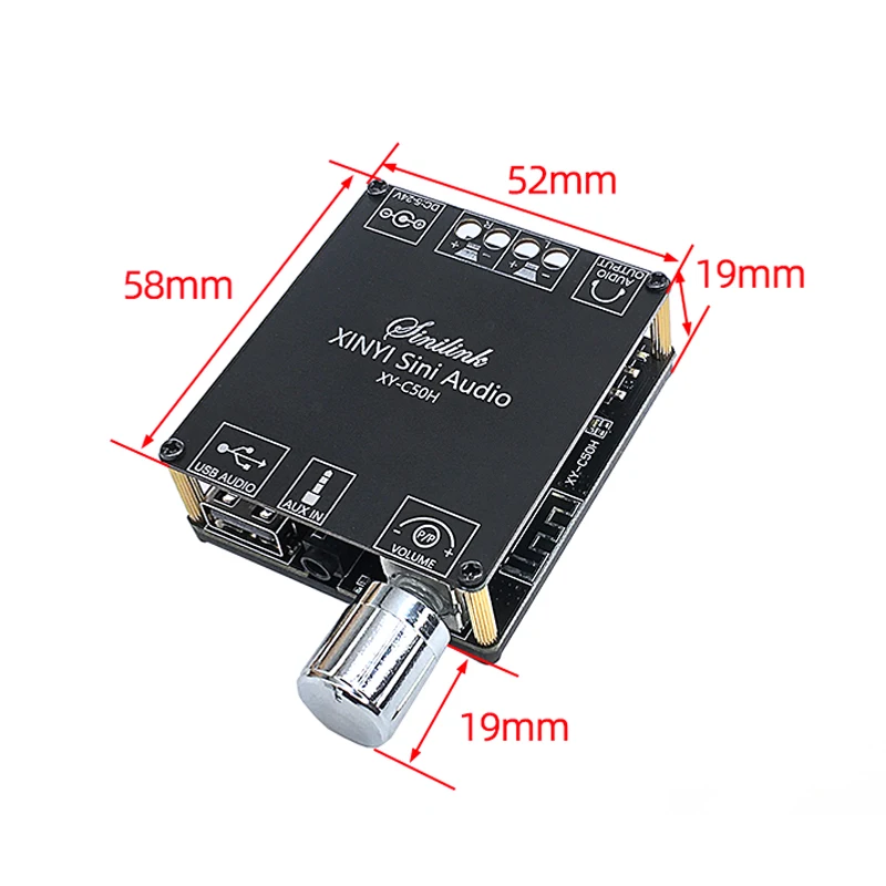 25W Bluetooth 5.0 Audio Portable Resonance Vibration Speaker TPA3116D2 Class D Power Amplifier Subwoofer DIY 2.0 HiFi System bluetooth speaker,portable speaker,mini bluetooth speaker,hifi speaker