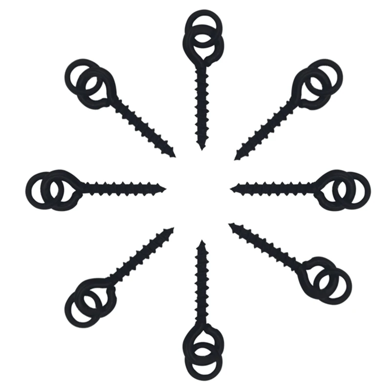 20 шт. винт для Бойла Peg с кольцом поворотный D Rig Chod терминальная снасть держатель