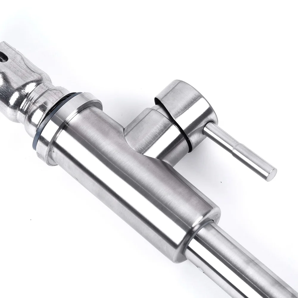 

Washroom Pull Out 1x Stainless Steel Kitchen Sink Faucet Sprayer Swivel Spout UK