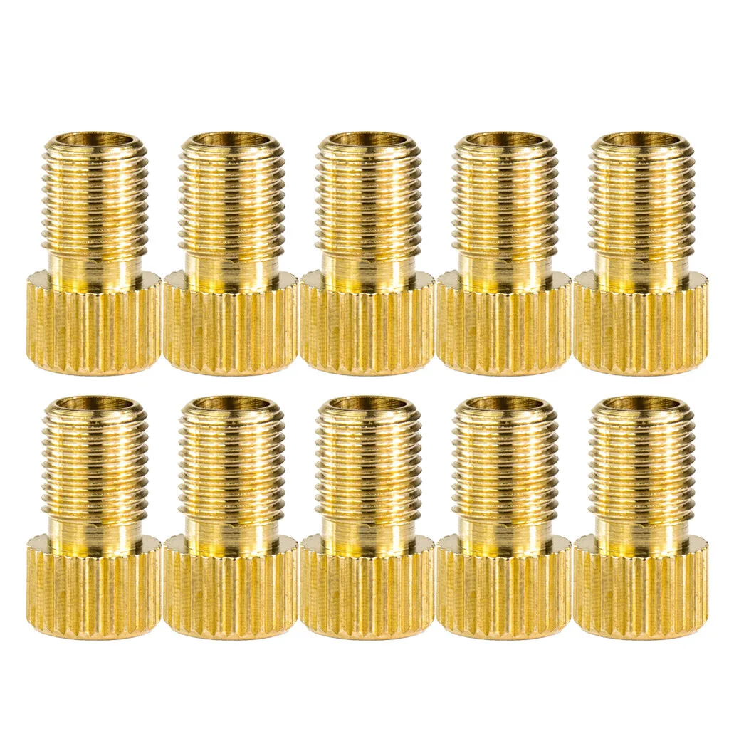 2/ x V/élo Valve Adaptateur/ / Valve DV SV Dunlop//Fabrication Fran/çaise /à valve AV de voiture/ / Avec Bague d/étanch/éit/é