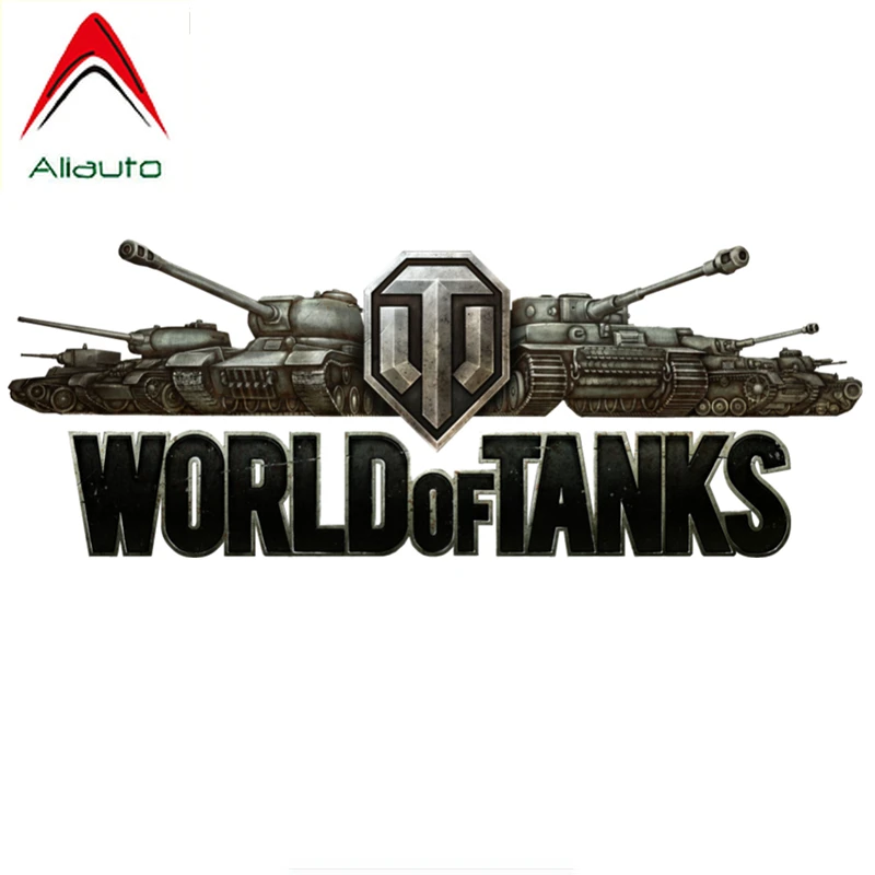 Автомобильные наклейки Aliauto World of Tanks водонепроницаемые виниловые для Bmw E46 Hyundai I40