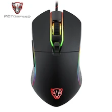 Motospeed V30 игровая мышь 3500 dpi PMW3320 геймер проводной дышащий светодиодный RGB подсветка Программирование игры Мыши для ноутбука компьютера ПК