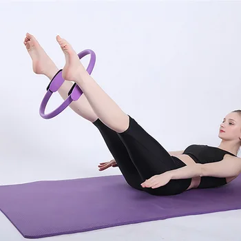 

1Pc Professional Yoga Circle Pilates Sport Magic Ring Women Fitness Kinetic Resistance Circle Gym Workout Pilates Accessories