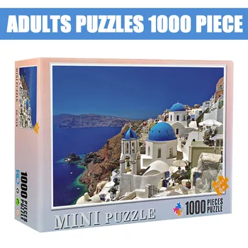 

Hot Sale Adults Puzzles 1000 Pieces Children Puzzle Game Interesting Toy Personalized Gift legpuzzel развивающие игрушки @416