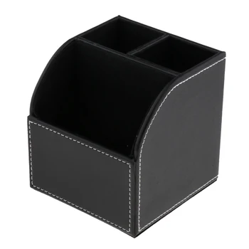 

3 Slot PU Leather Cosmetics Brushes Storage Brushes Lipstick Makeup Organizer