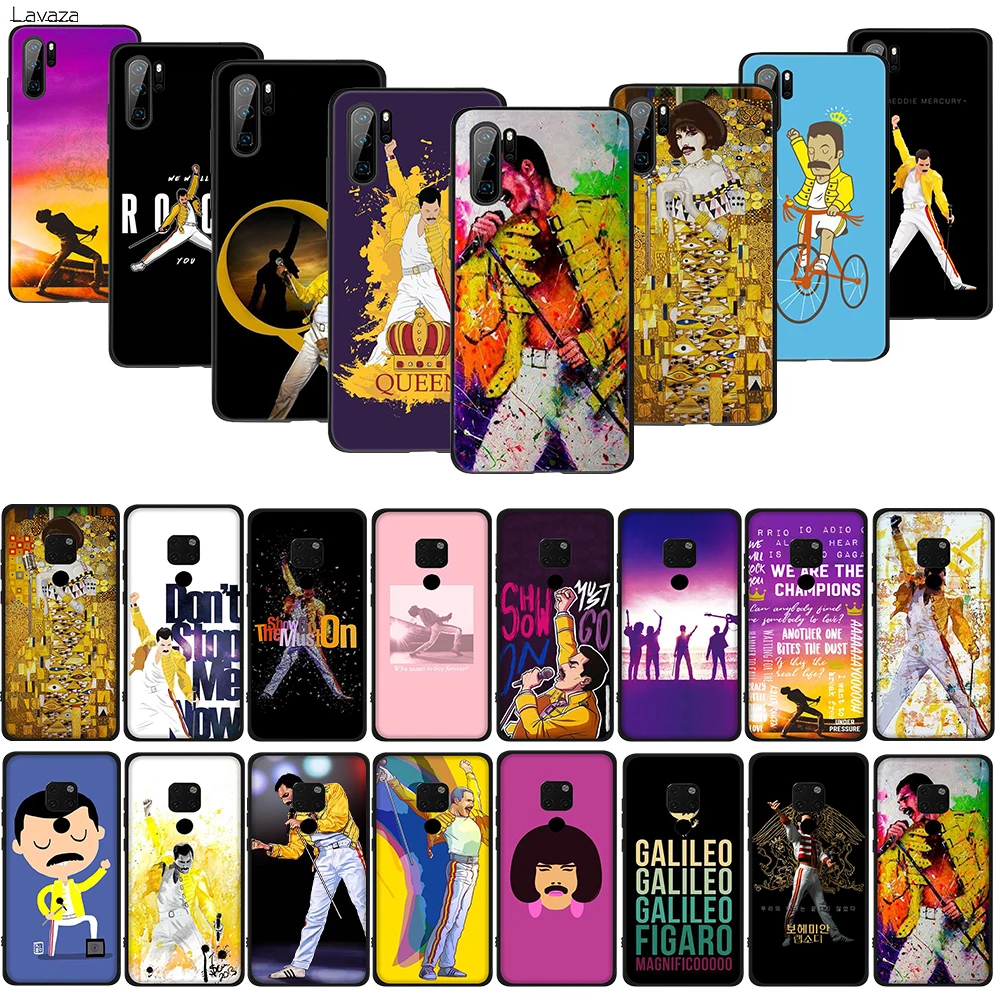Lavaza Freddie Mercury Queen band TPU силиконовый чехол для телефона Huawei P10 P20 P30 Lite Pro P Smart Z мягкий