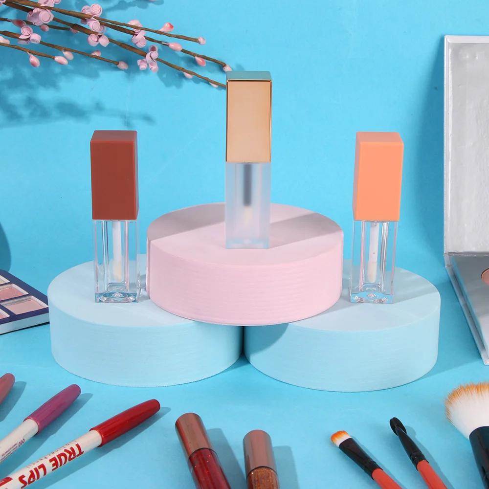 

Lip Cosmetic Empty Frosted Container High Lipstick Quality Makeup 4ml Liquid