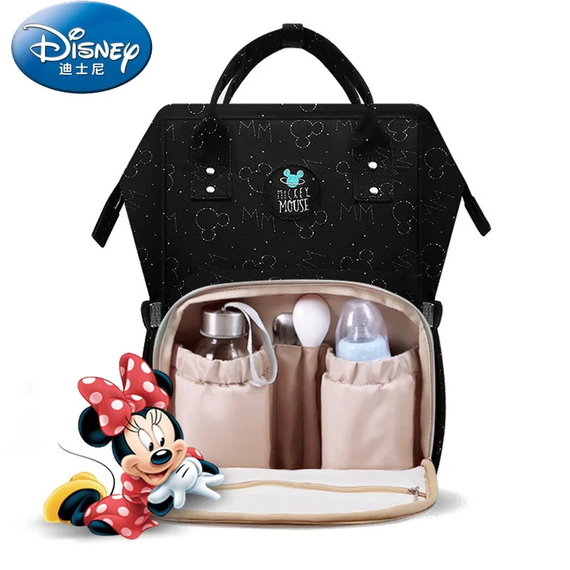  Mochila para pañales a prueba de agua con calefacción USB para bebés mochila para pañales para mamá