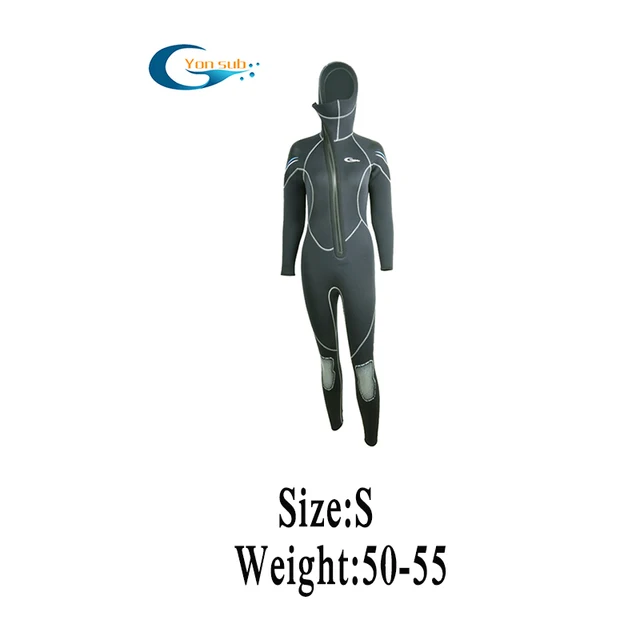 安い販売品 Yonsub 女性用ネオプレン水着 スキューバダイビングとシュノーケリング用の長袖スキューバダイビングスーツ フード付き水中スーツ 5mm 公式 のネット通販 3s Ent Inphb Ci
