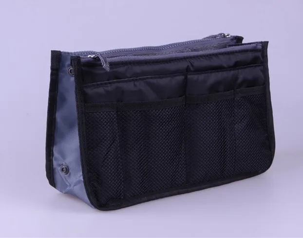 Многофункциональный органайзер для косметики женская сумка косметички наборы туалетных принадлежностей модные дорожные сумки женские сумки ZF10124 - Цвет: Black