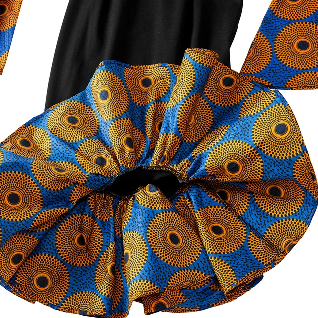африканские платья для женщин платье с длинными рукавами принтом фотография