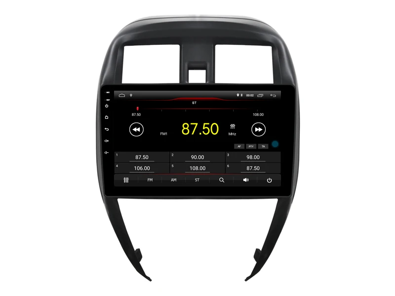 Perfect WITSON 10.2" FULL HD TOUCH SCREEN Android 9.0 Car GPS Multimedia Navigation for NISSAN SUNNY 2015 Car DVD Player 5
