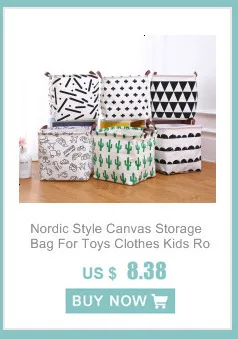 Nordic Стиль Холст сумка для хранения игрушек одежда для детской комнаты, органайзер, сумка, карман для хранения холста чехол с подставкой для детей 40x50 см
