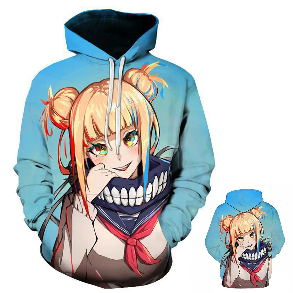 

Cosplay sweatshirt Boku no My Hero Academy 3D digitally printed hoodie for men and women hooded uniform pullover tops